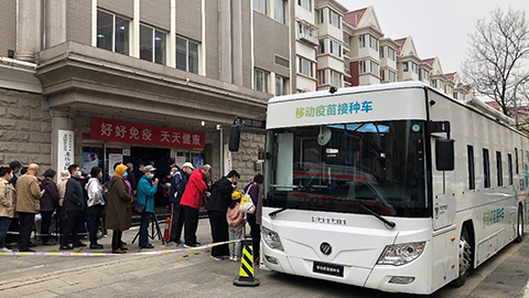 助力首都新冠疫苗接種工作，福田歐輝全國首款移動(dòng)疫苗接種車上崗